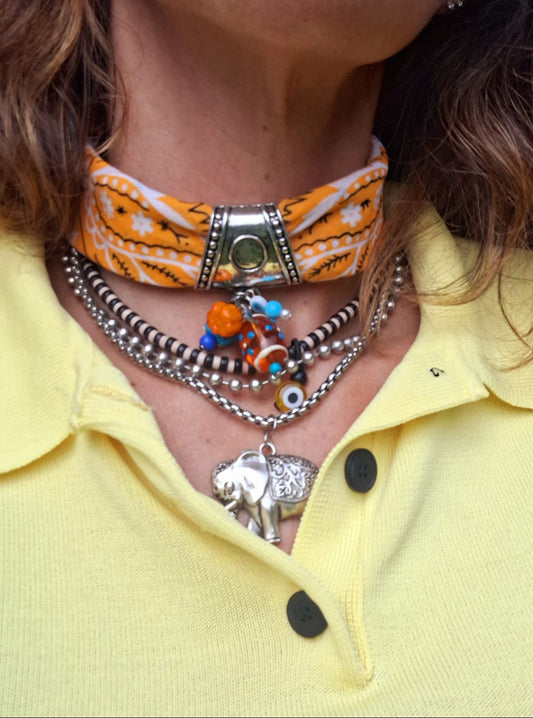 Pulseira/ Lenço Bandana Colorezas