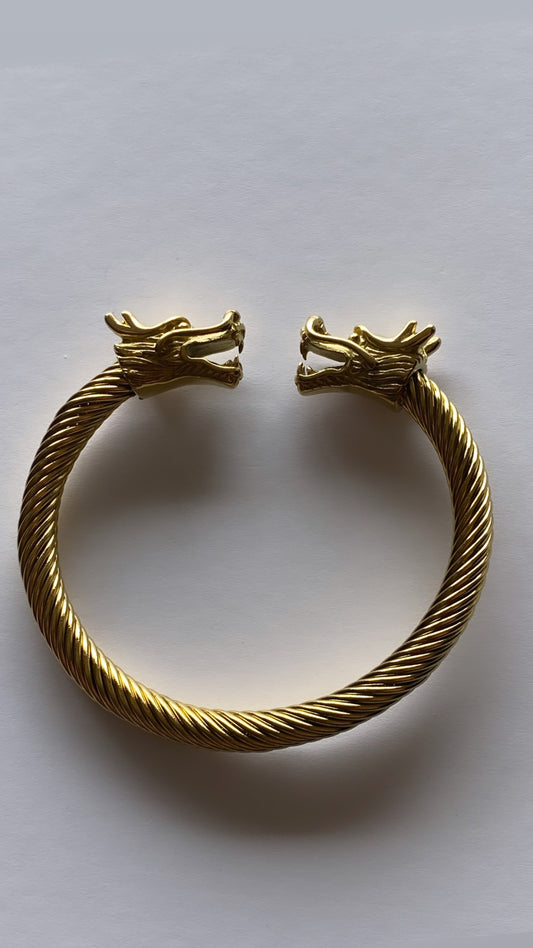 Pulseira Dragão Dourado