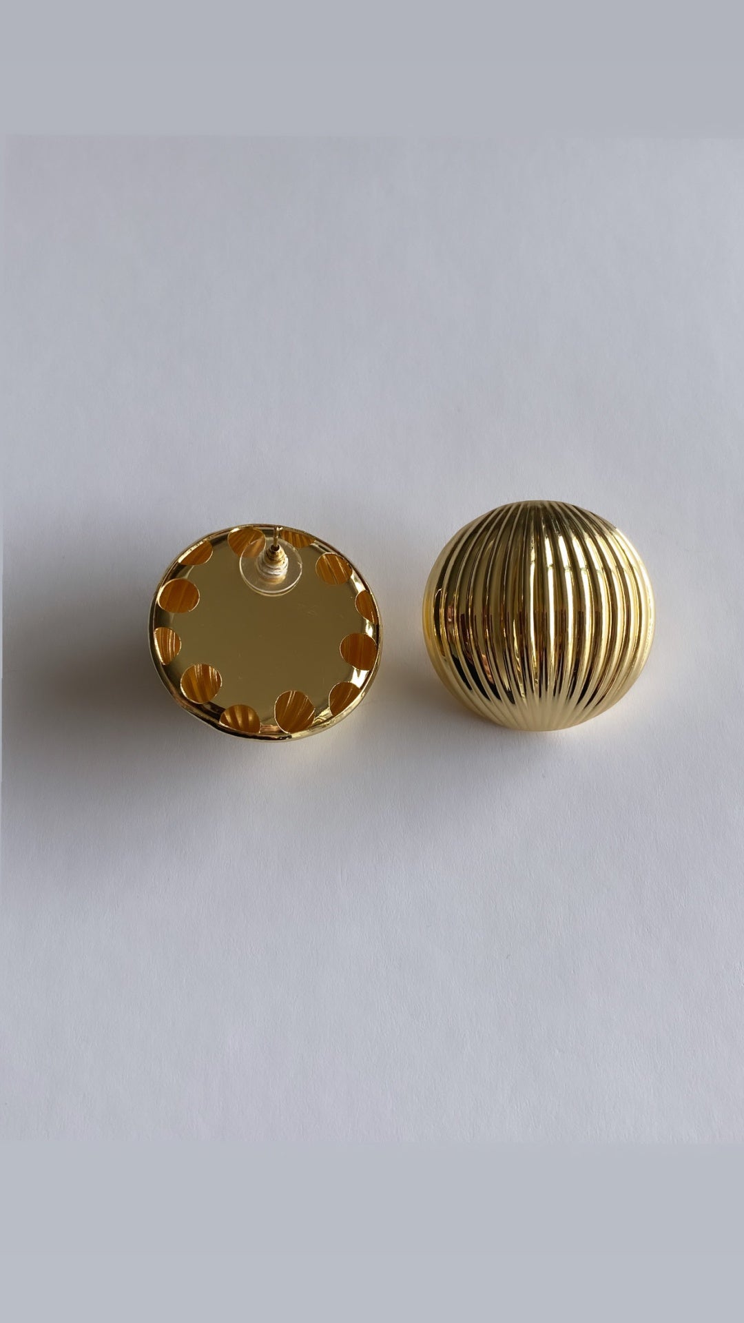 Brincos Gold Ball