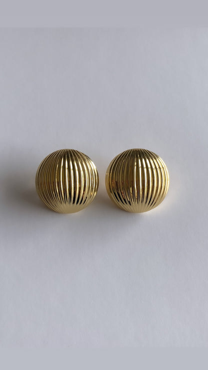 Brincos Gold Ball