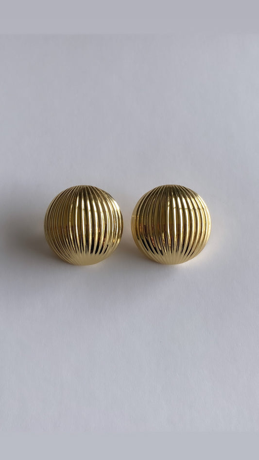 Brincos Gold Ball