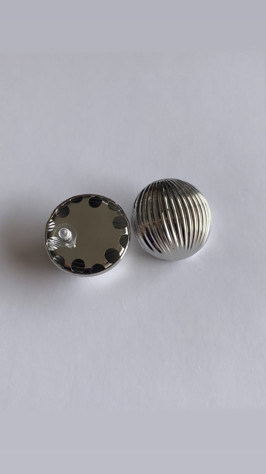 Brincos Silver Ball