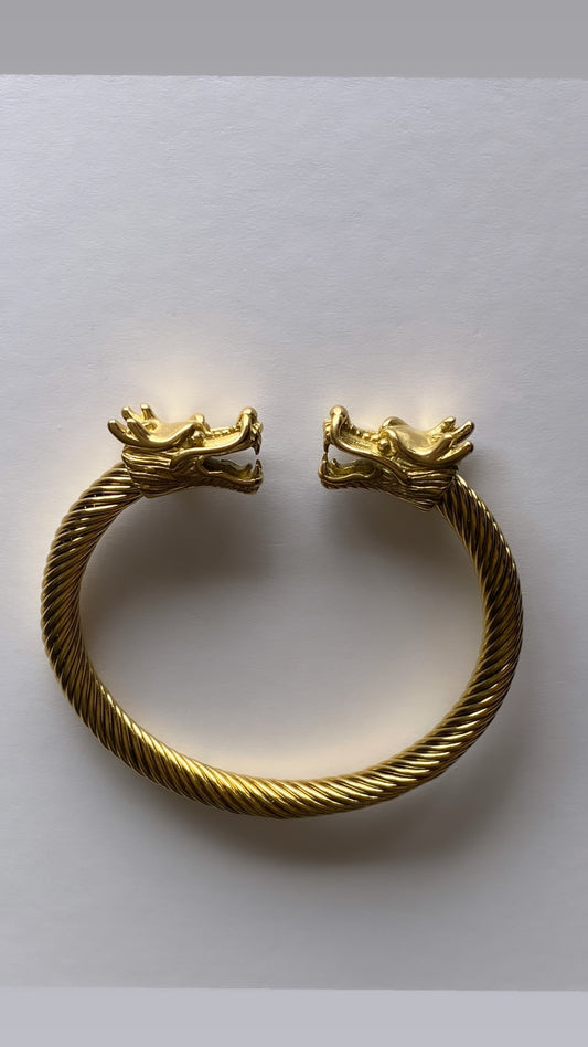 Pulseira Dragão Dourado