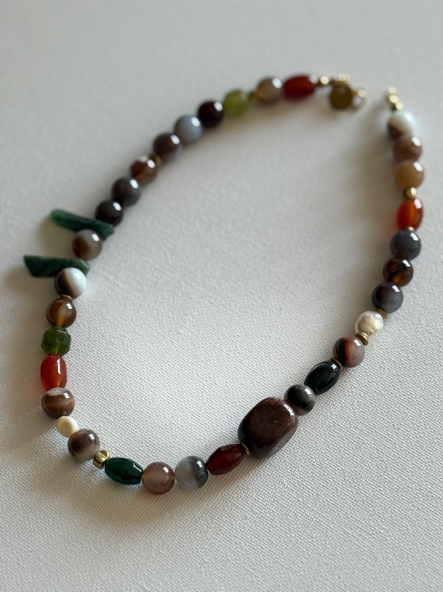 Colar Pedras Frias Multicolor