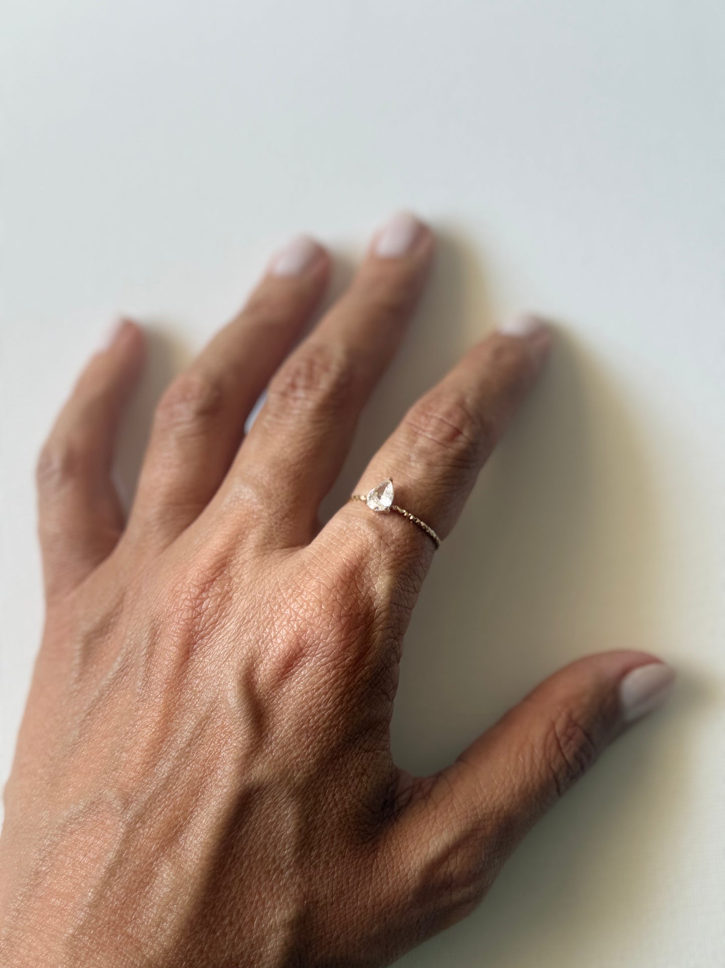 Anel Zirconia Solitário