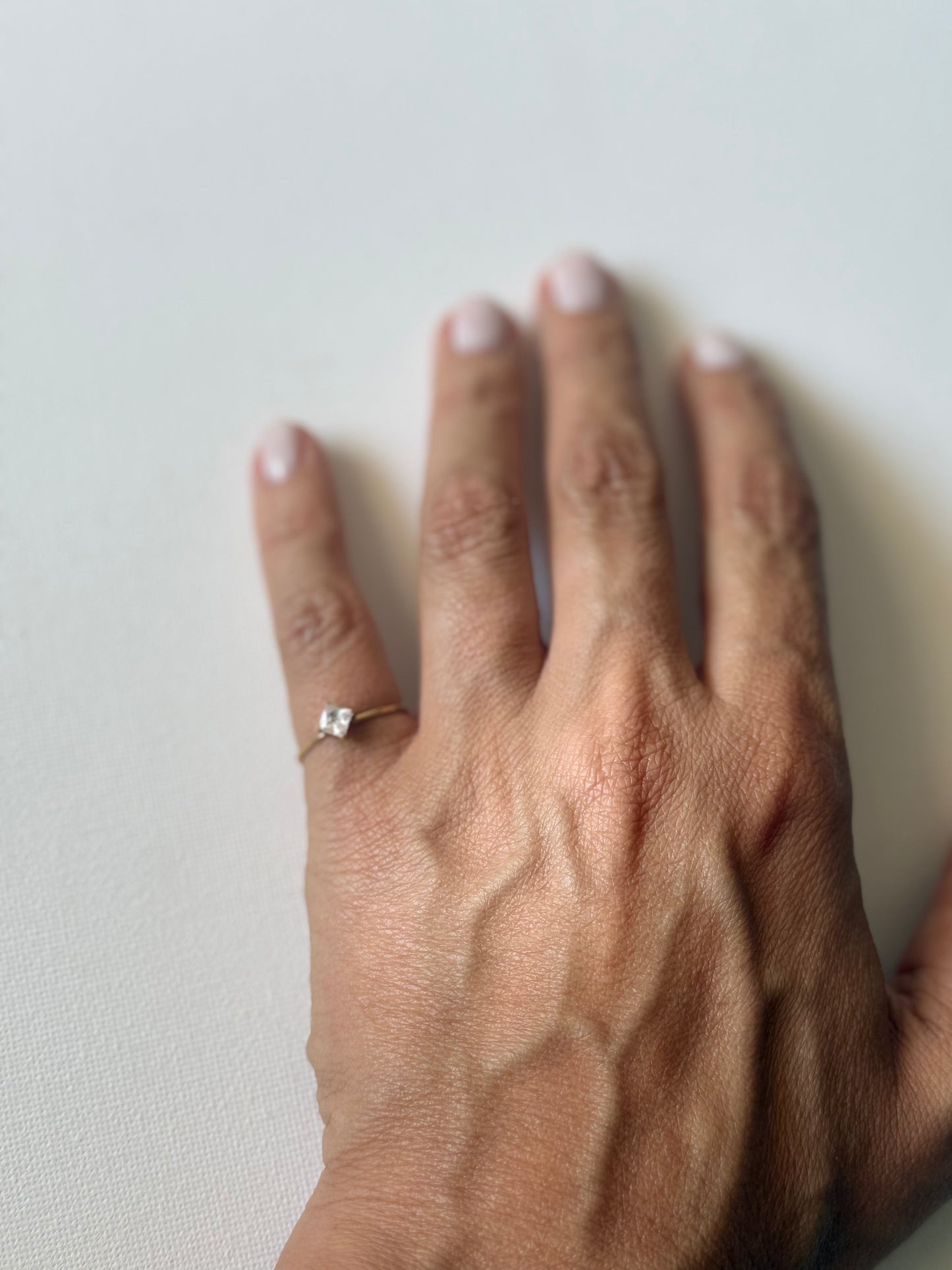 Anel Zirconia Solitário