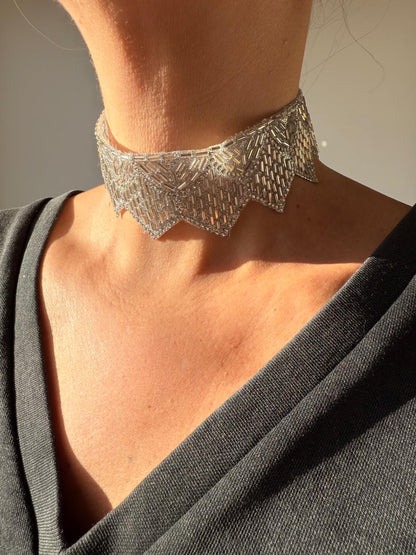 Gargantilha Preteada