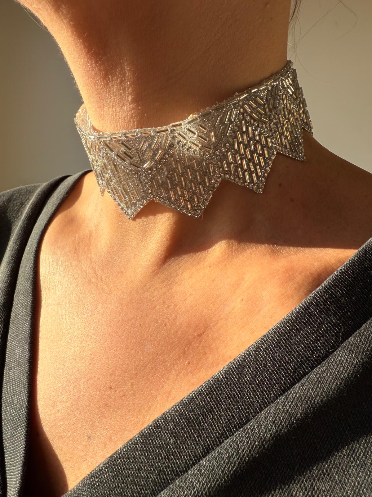 Gargantilha Preteada